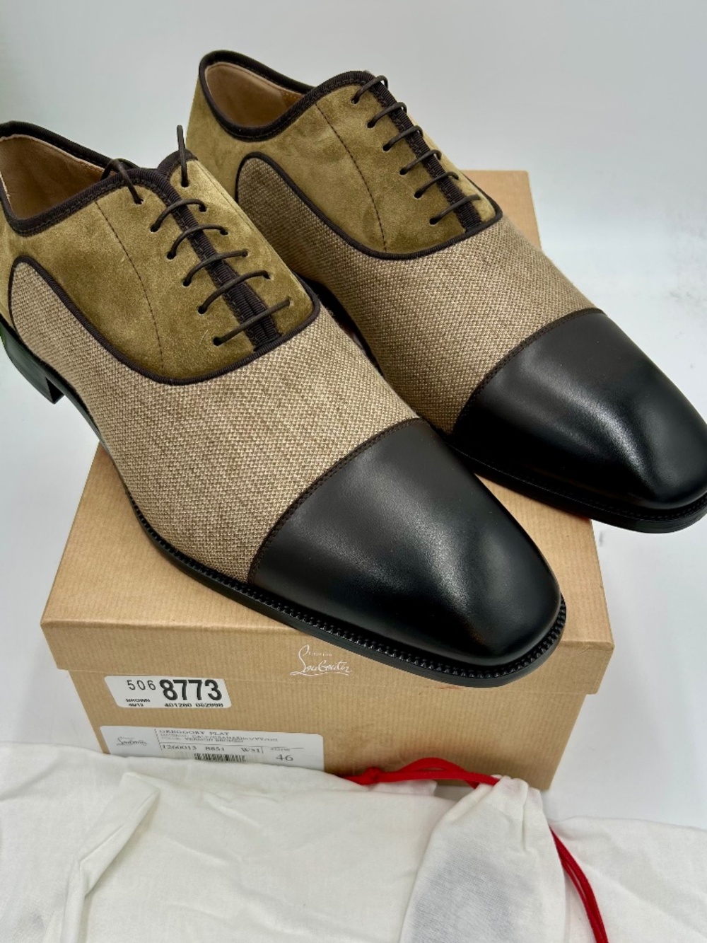 Men’s Christian Louboutin Gregory Oxford. Size 46/13. Made in Italy.